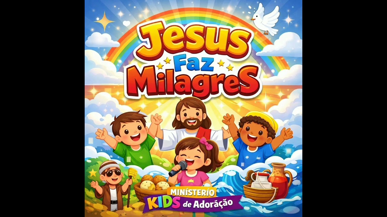 Jesus Faz Milagres Ministério Kids de Adoração @ministeriokidsdeadoracao