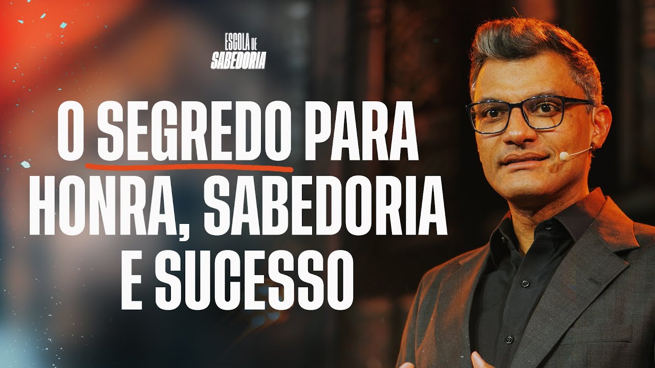 BUSQUE ESSAS 3 COISAS | Escola de Sabedoria | Ao vivo 🔴 | 15.09.2025