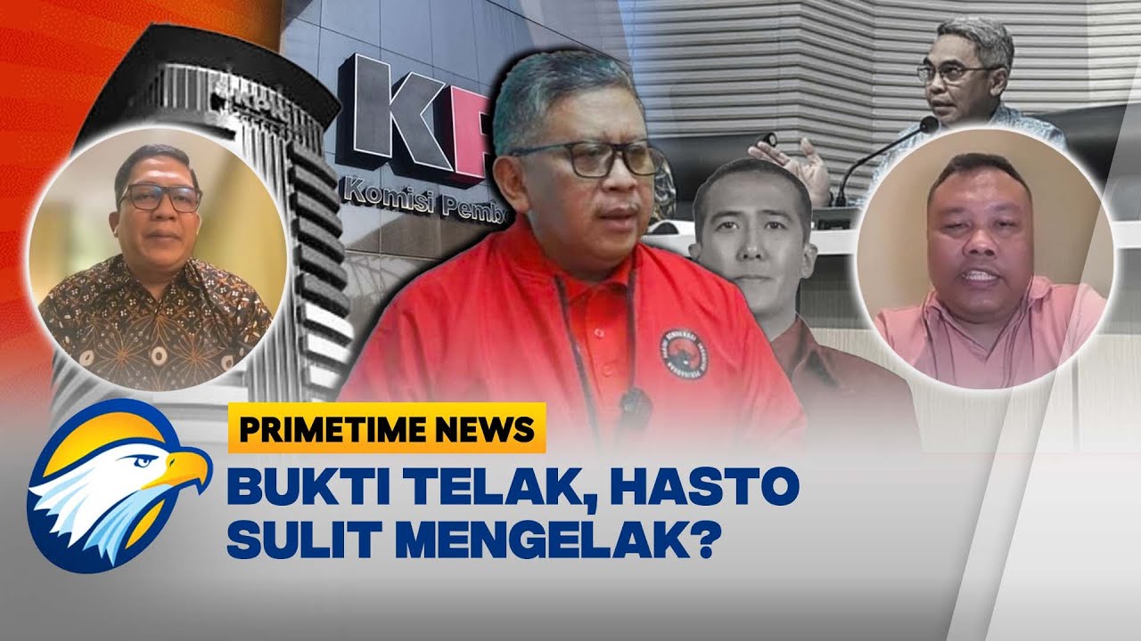 [FULL] Dialog - Jadi Tersangka, Hasto Ditantang 'Buka-Bukaan' - [Primetime News]