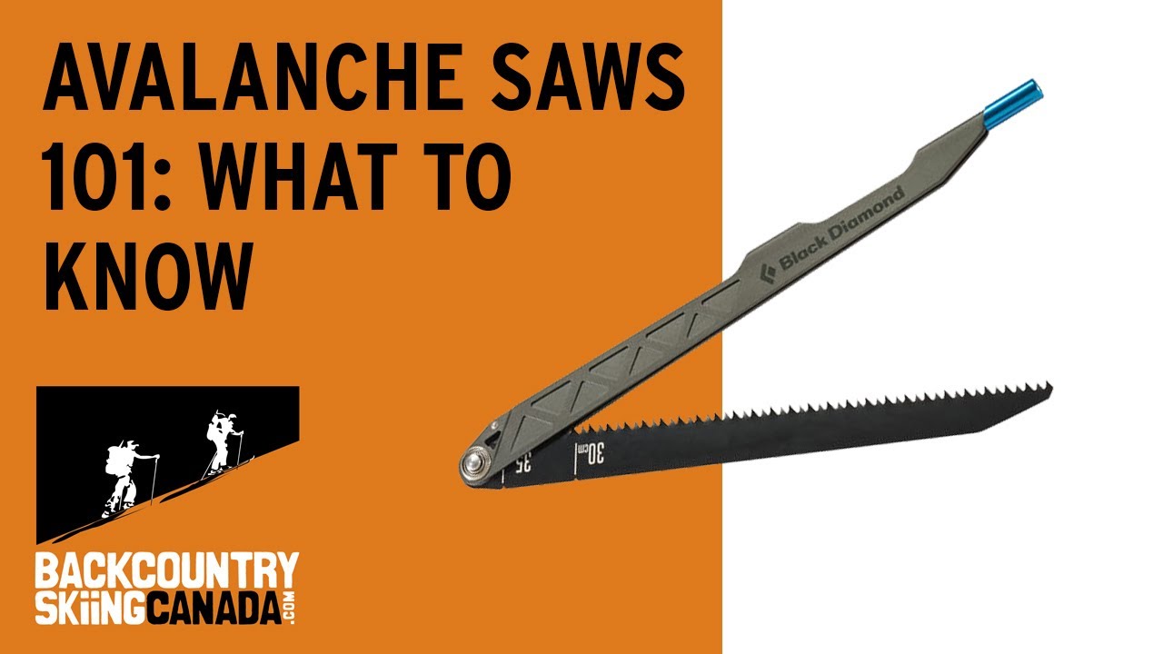 Avalanche Saws 101: What to know