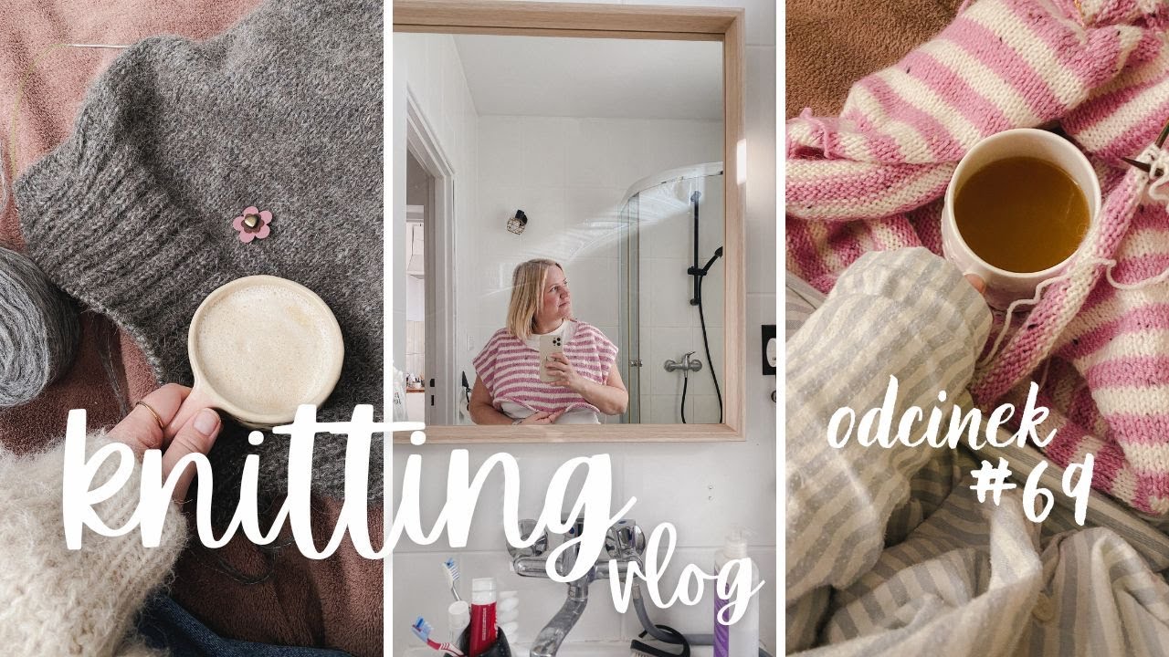olga sweater + amy slipover  z plotulopi unspun i book journal z polecajkami | knitting vlog #69