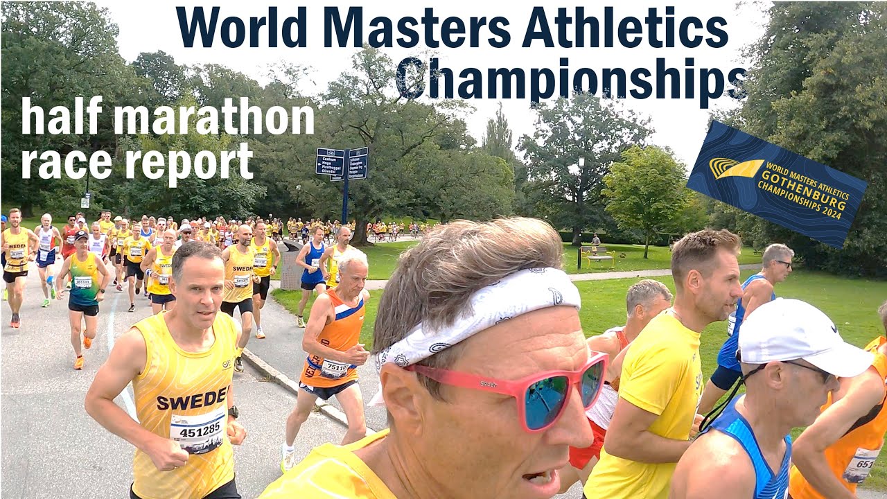 International Party at the World Masters Athletics Championship  half marathon.