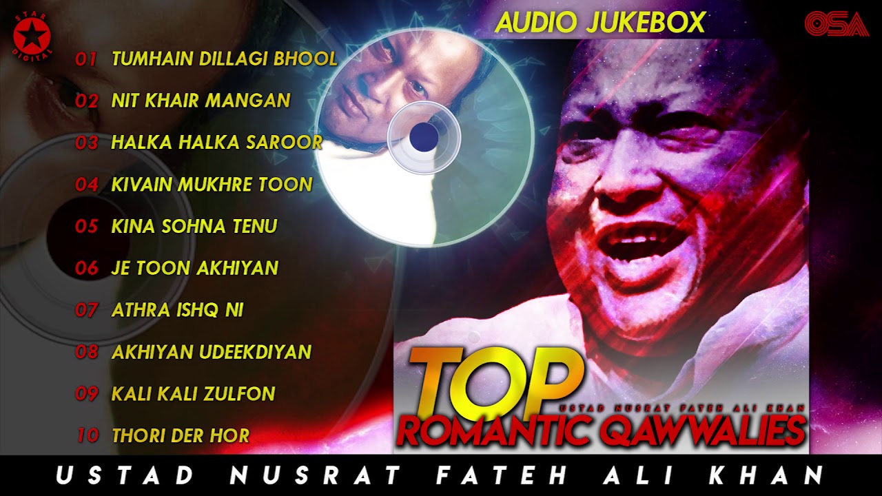 Top Romantic Qawwalies | Audio Jukebox | Nusrat Fateh Ali Khan | Complete Qawwalies | OSA Worldwide