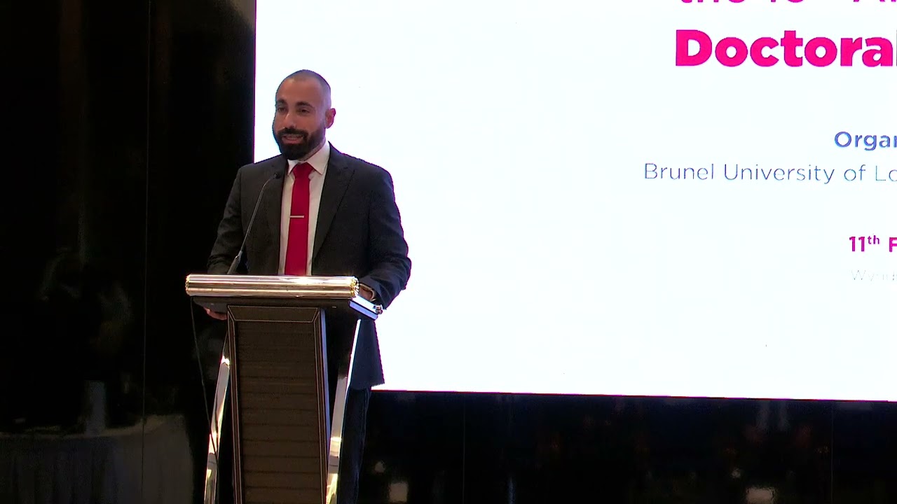 16th PhD(WR) Doctoral Symposium   |  Welcoming Speech