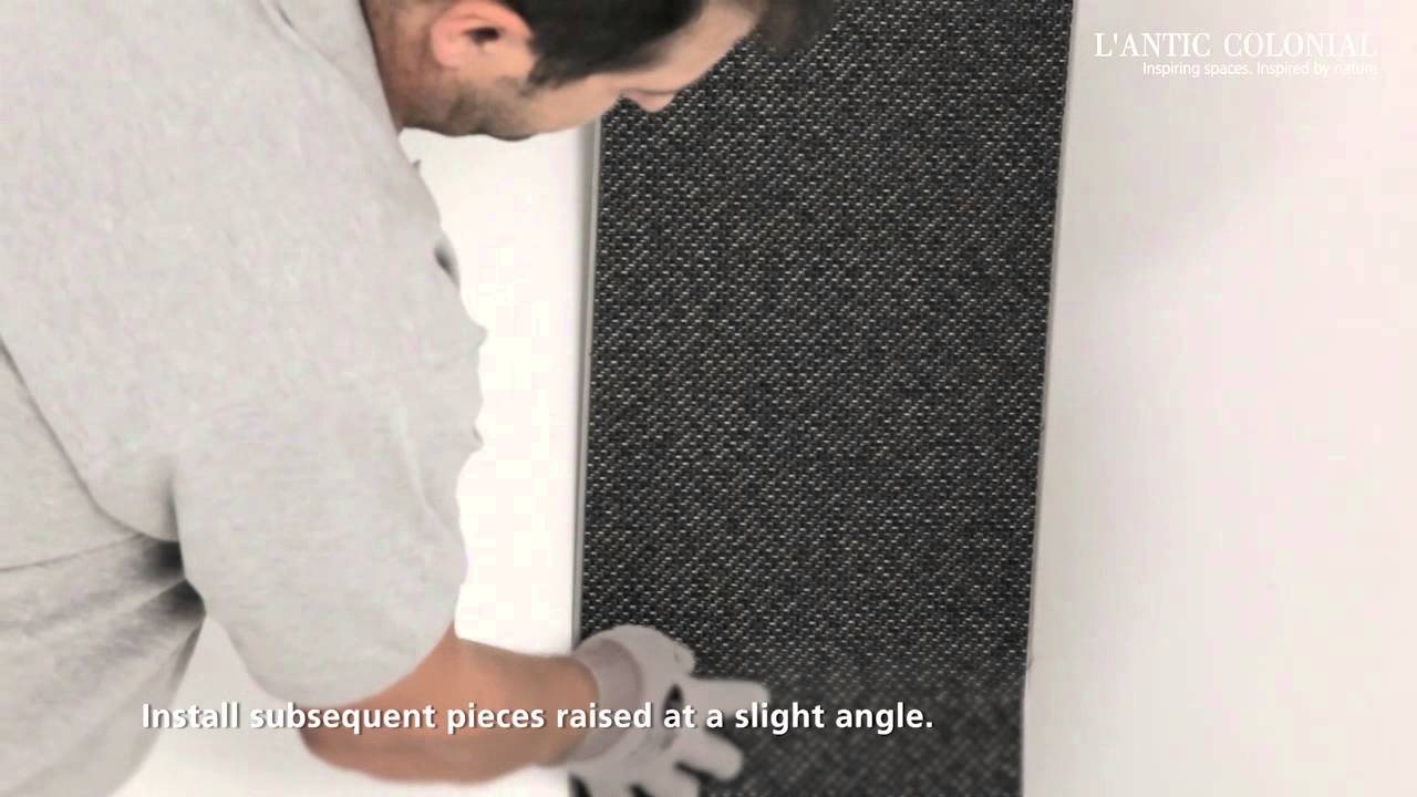 Installing Linkfloor by L'Antic Colonial as wall | PORCELANOSA Group