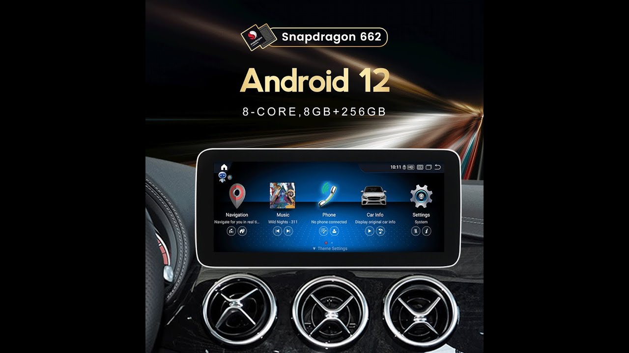 Qualcomm Snapdragon 662 Android 12 system introduction video
