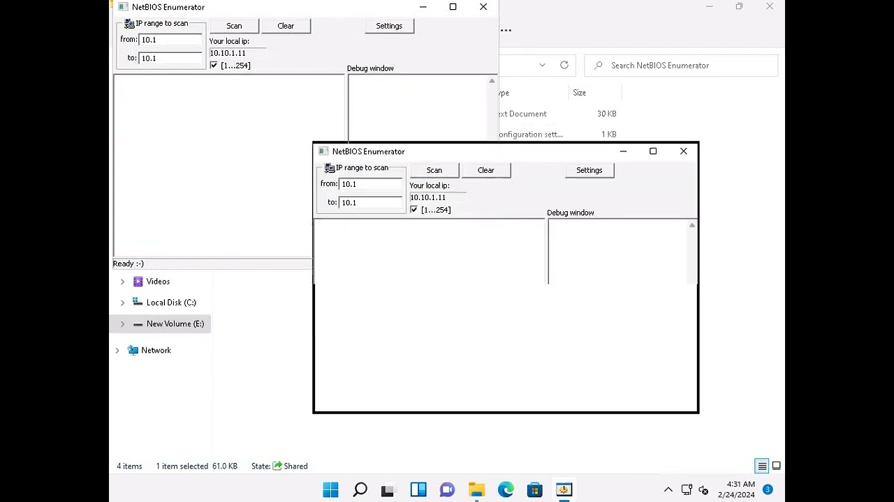 NetBIOS Enumeration using NetBIOS Enumerator
