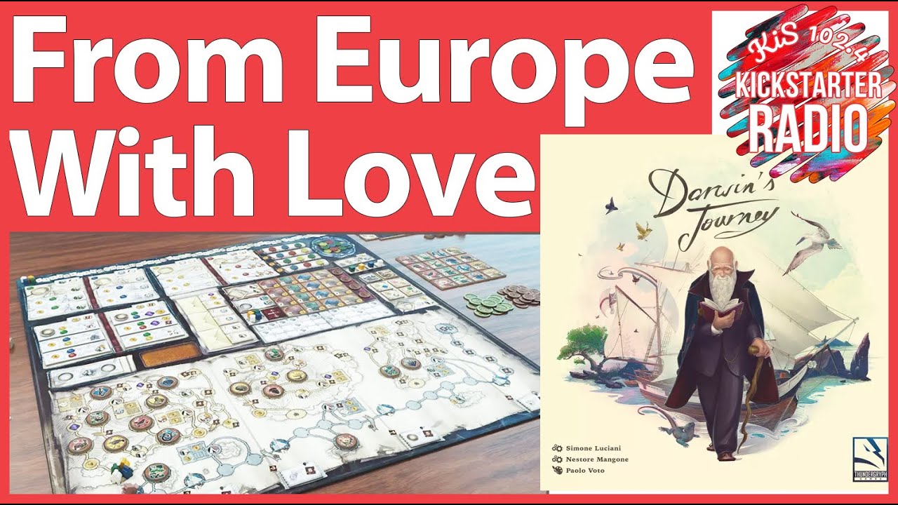 Kickstarter - Darwin's Journey Board Game