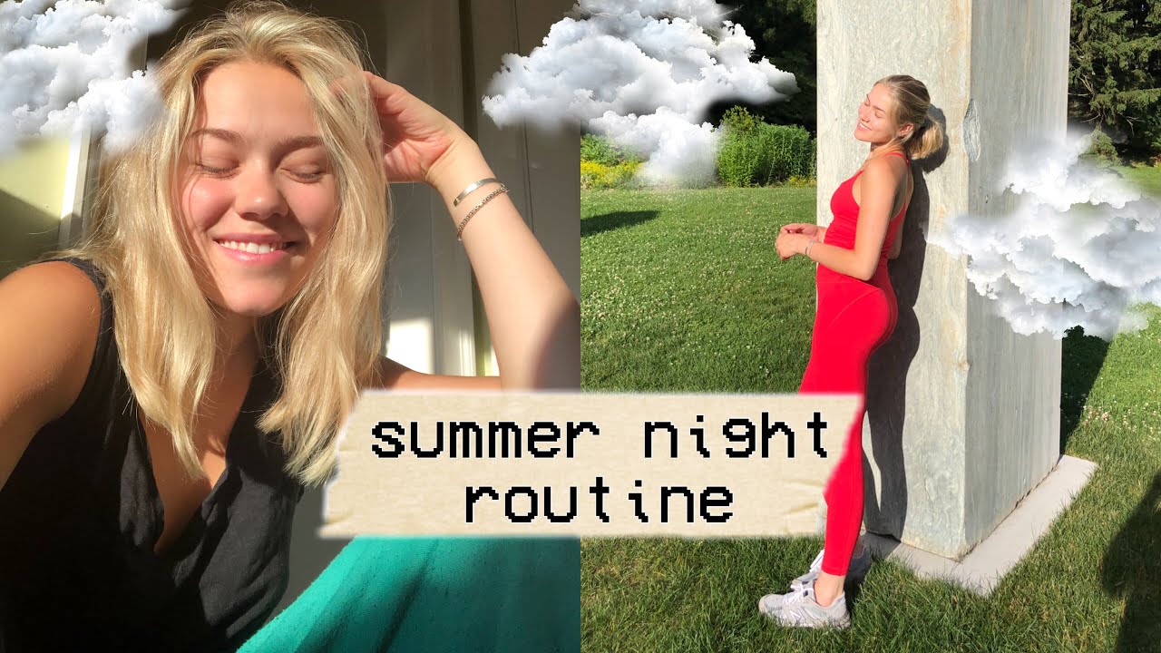 quarantine night routine: thrift haul, hiking, dinner, haircare  | margot lee