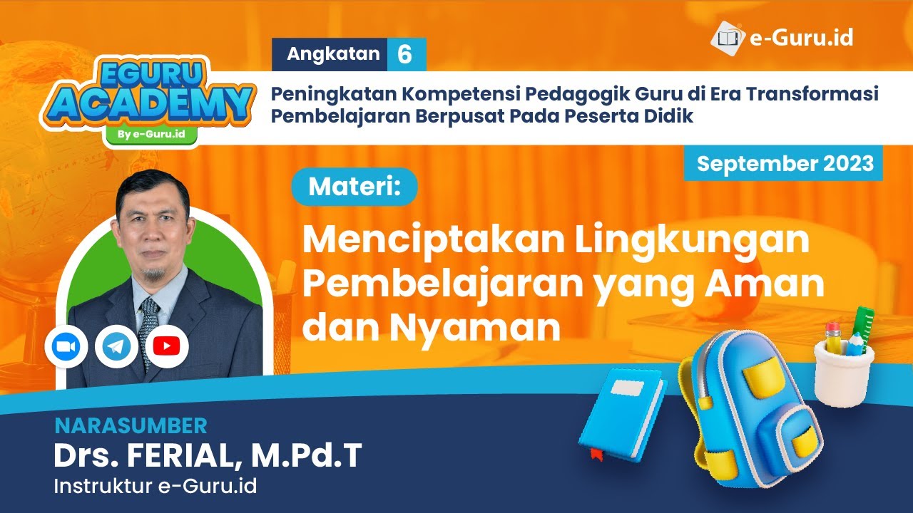 Pelatihan Menciptakan Lingkungan Pembelajaran yang Aman dan Nyaman