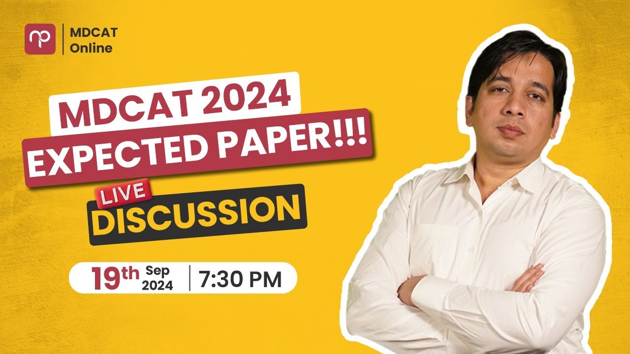 MDCAT Physics Expected Paper | Live Discussion