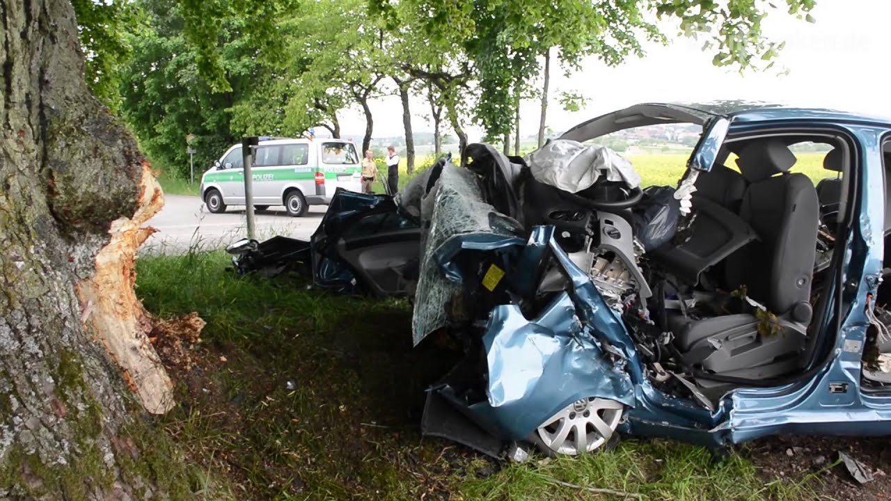 Unfall zwischen Teuchatz und Burggrub