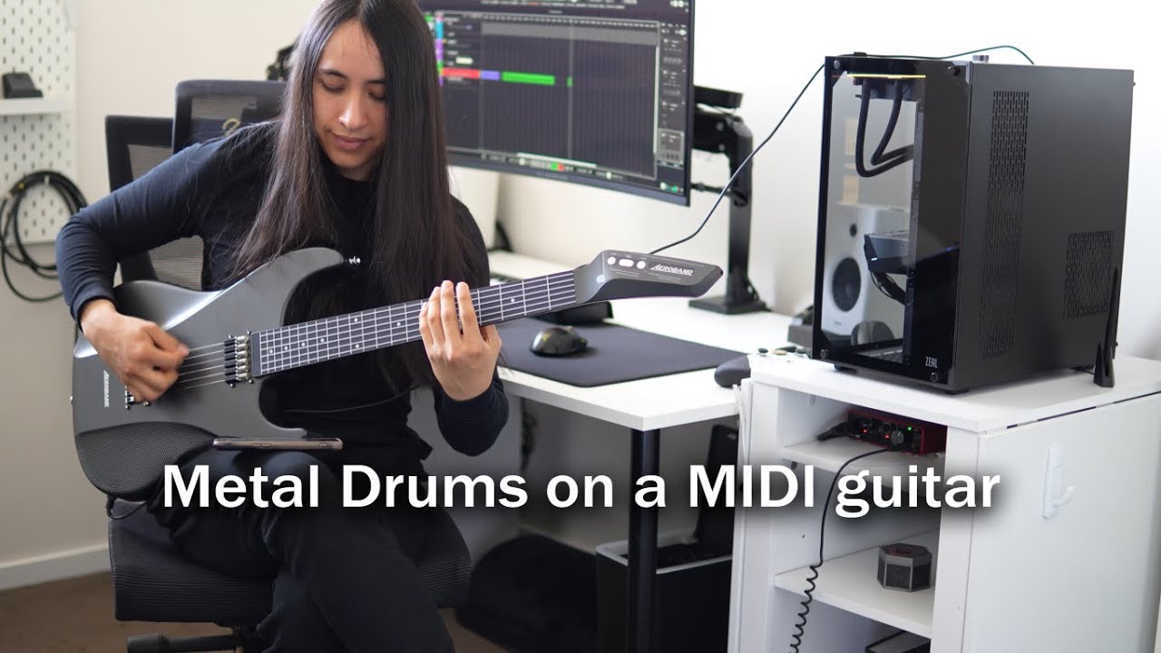 Не могу поверить, что MIDI-гитары существуют (Aeroband)