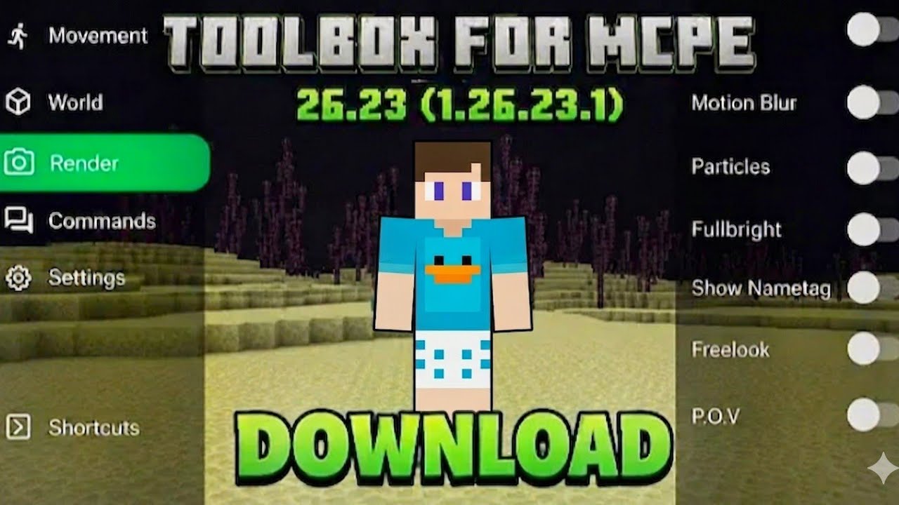 ToolBox For MCPE 26.23 | Ambient 
