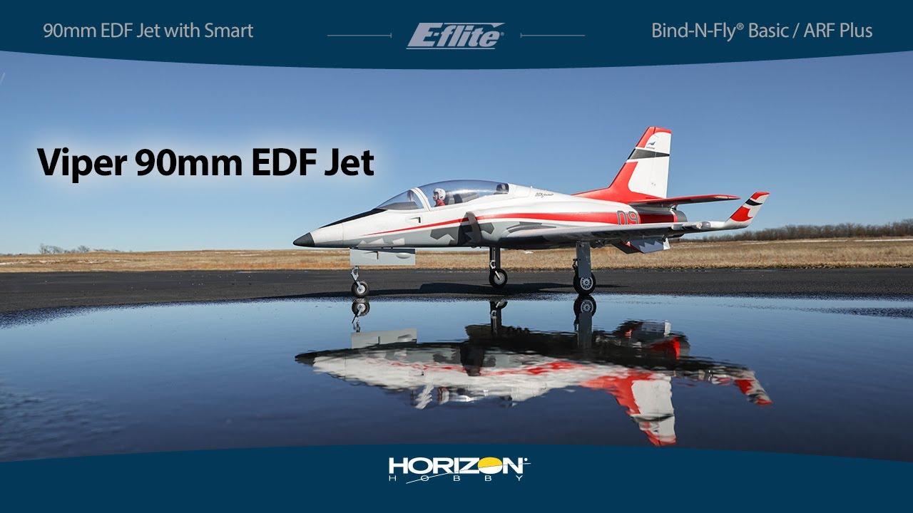 E-flite&reg; Viper 90mm EDF BNF&reg; Basic and ARF Plus