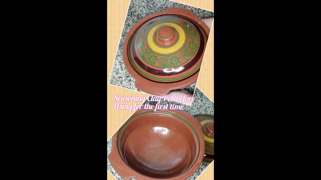 HOW TO SEASON YOUR PALAYOK (CLAYPOT) BEFORE FIRST USE