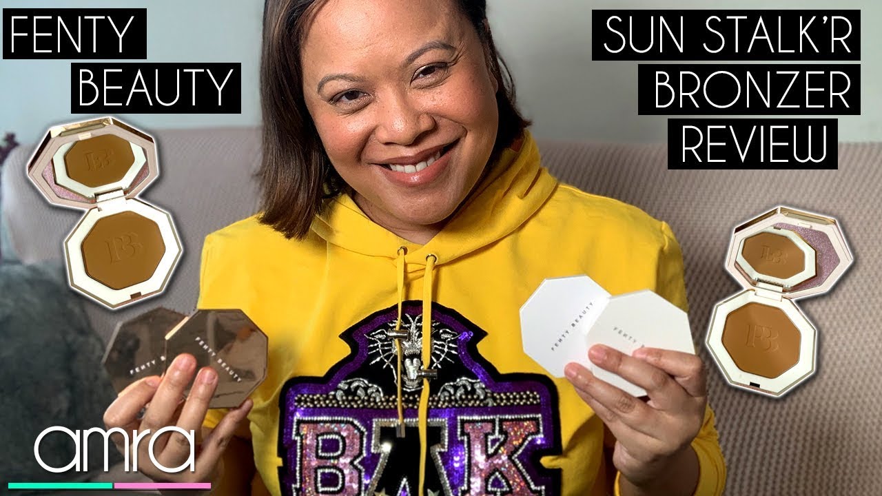Fenty Beauty - Sun Stalk'r Bronzer REVIEW AND Makeup try on