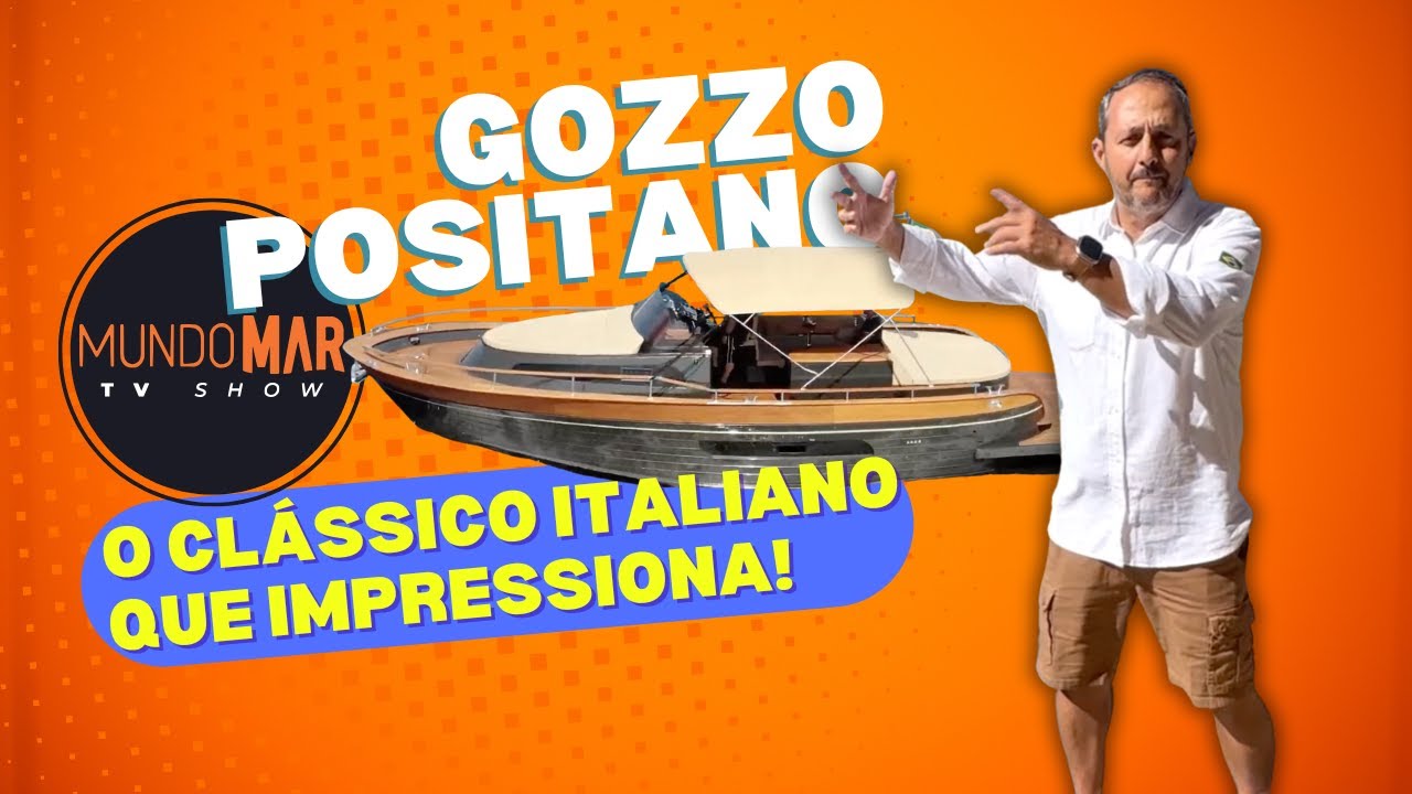 Lancha Clássica GOZZO POSITANO 38 Open