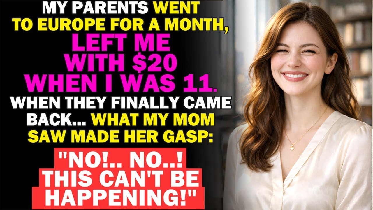 My Parents Went To Europe For A Month, Left Me With $20 At Age Eleven—Police Walked Into Their Party