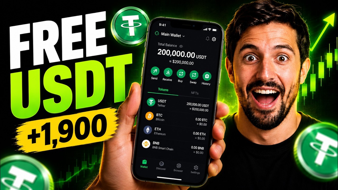 Бесплатный Telegram-бот для USDT 🚀 Реальный эксперимент 2026