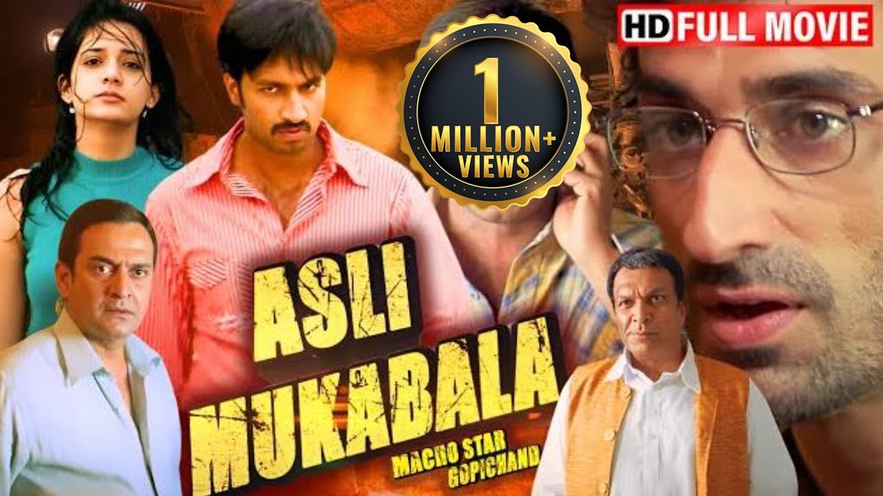 New Released South Movie | Asli Mukabala | Gopichand, Neha Jhulka | Blockbuster Hindi Dubbed Movie