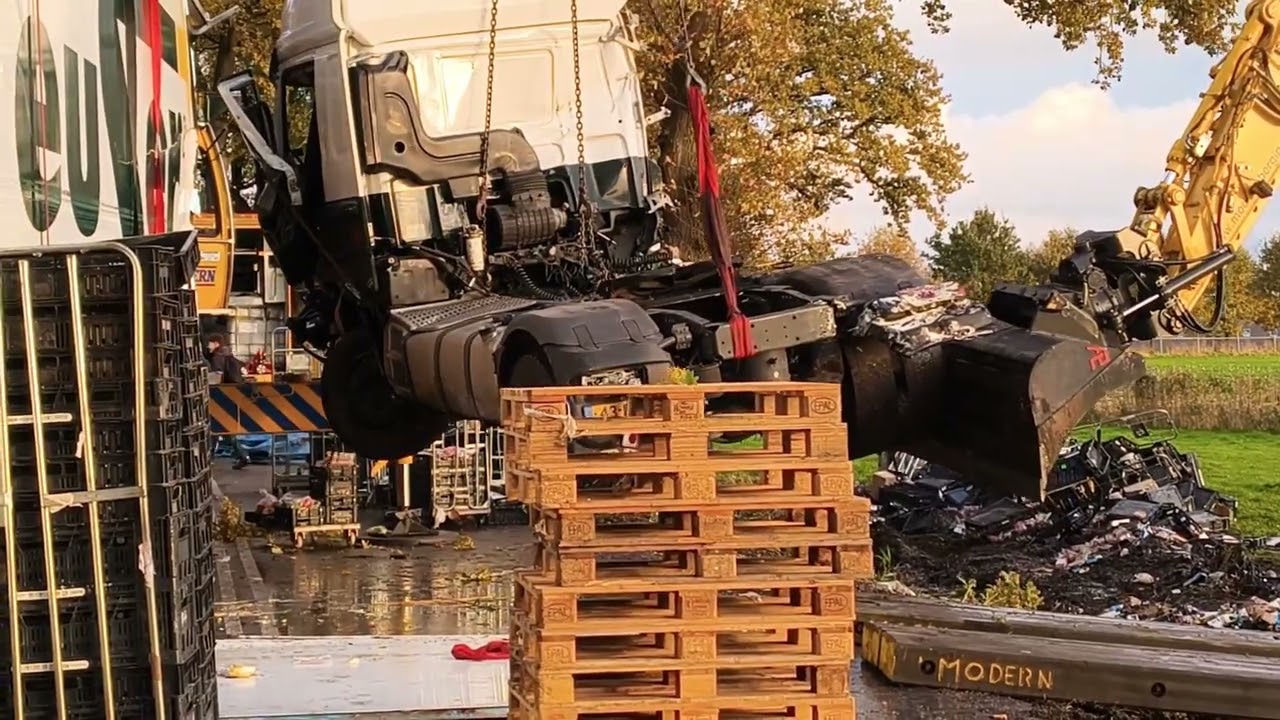 Berging vrachtwagen 