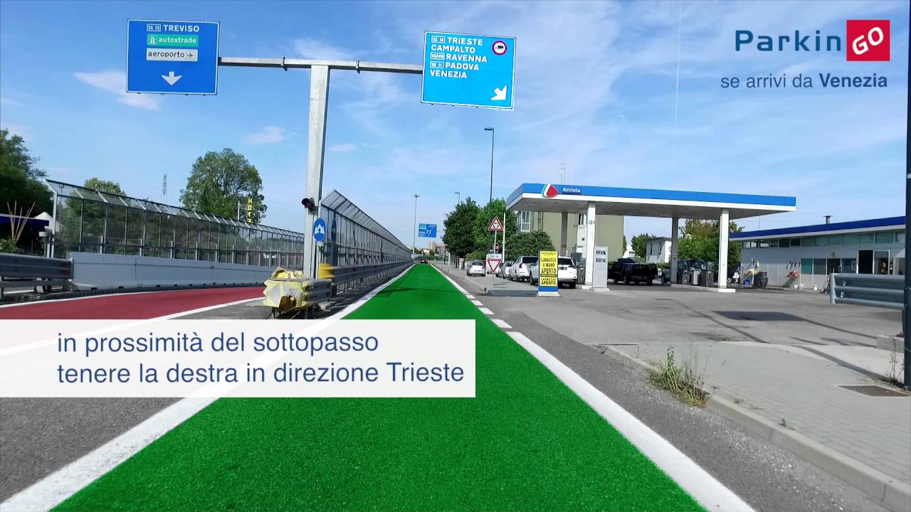 Parcheggio aeroporto Venezia ParkinGO: come arrivare (provenienza: Venezia)