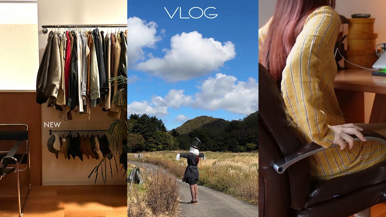 [VLOG]新しい家具_キャップ収納を作る,H&M購入品,ジェルネイル整理整頓