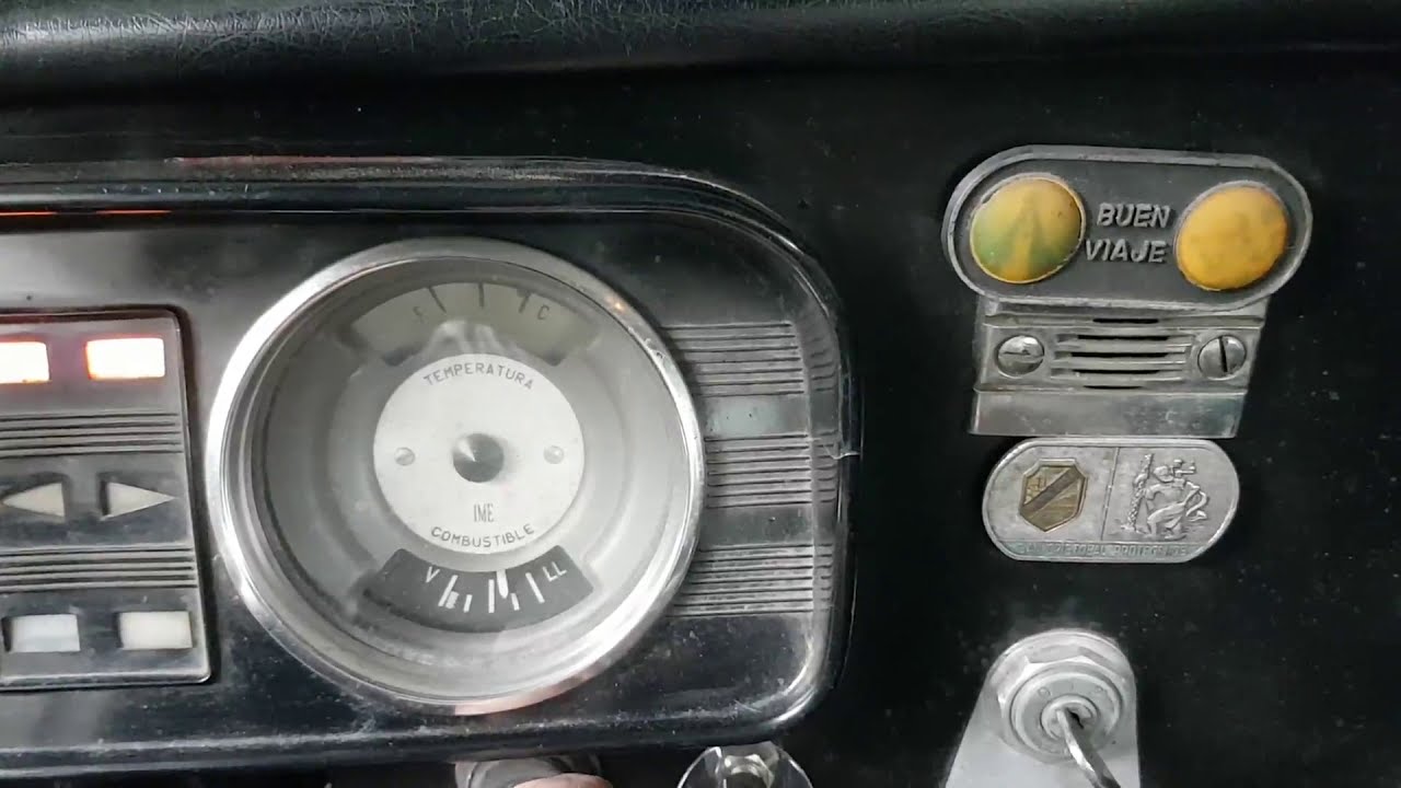 Rastrojero Diesel 1974 - Arranque del motor