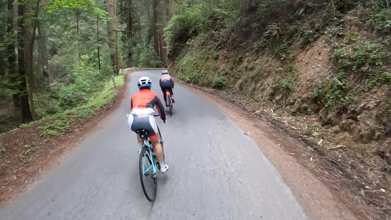 A beautiful cycling route in the SF South Bay -- Page Mill Rd to Tunitas Creek