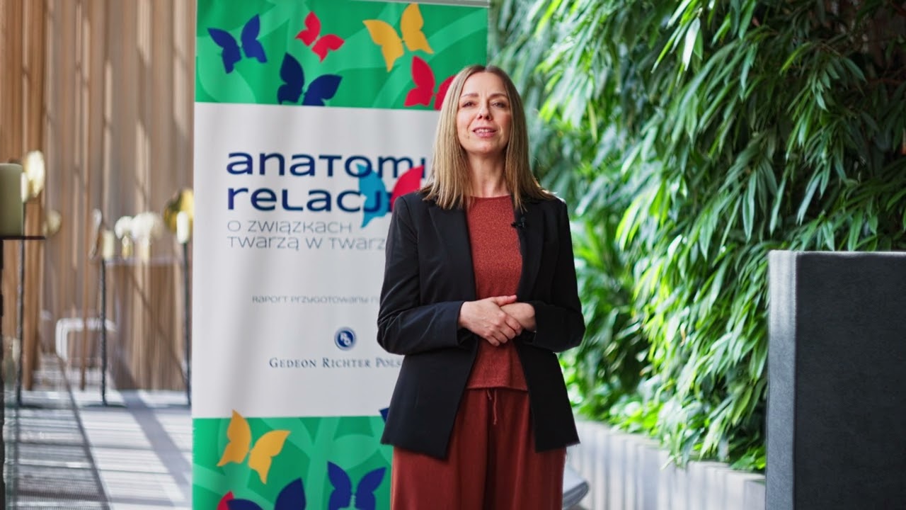 Anatomia relacji. O związkach twarzą w twarz - nowy raport Gedeon Richter Polska
