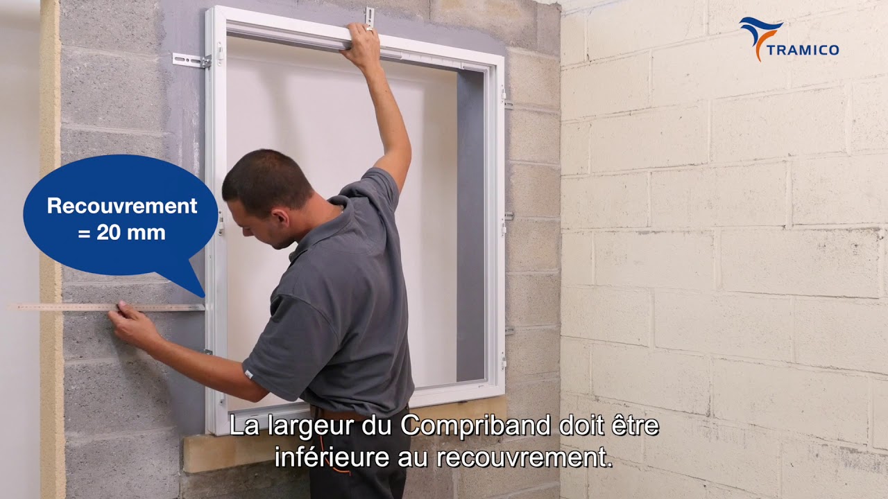 Compriband TRS PC joint mousse imprégnée
