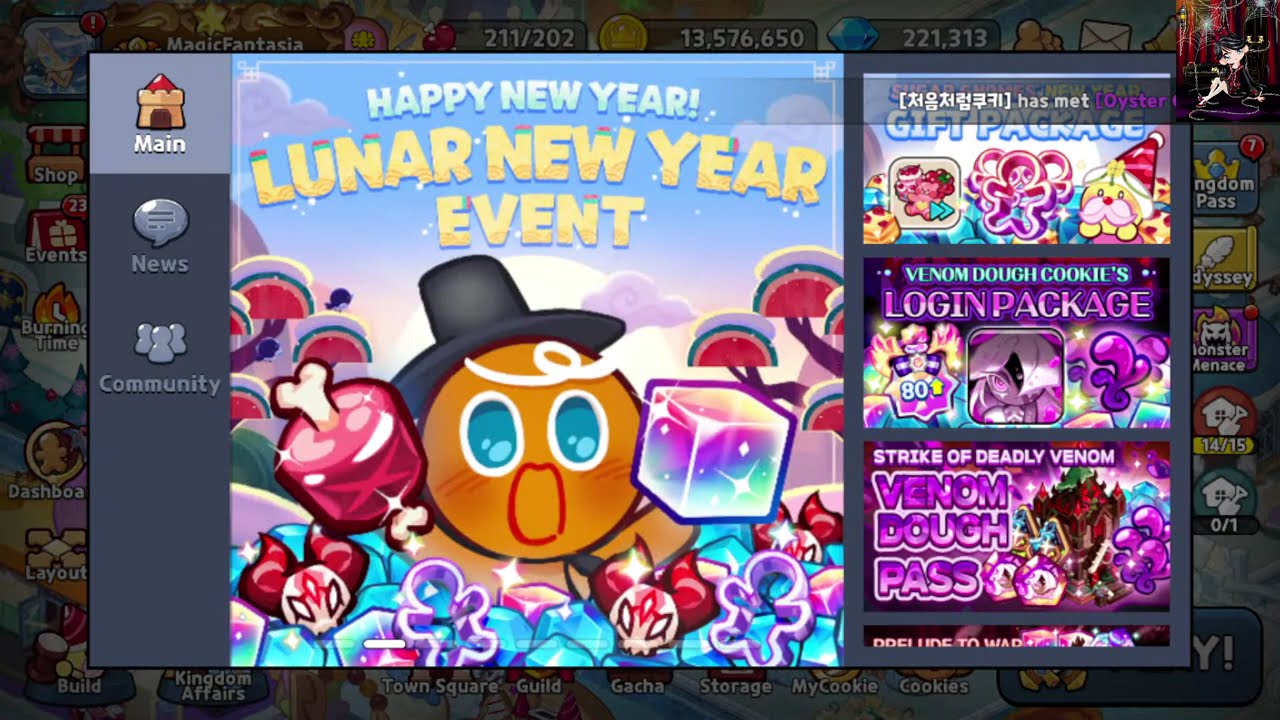(˶ˆ꒳ˆ˵) Playing Cookie Run Kingdom |