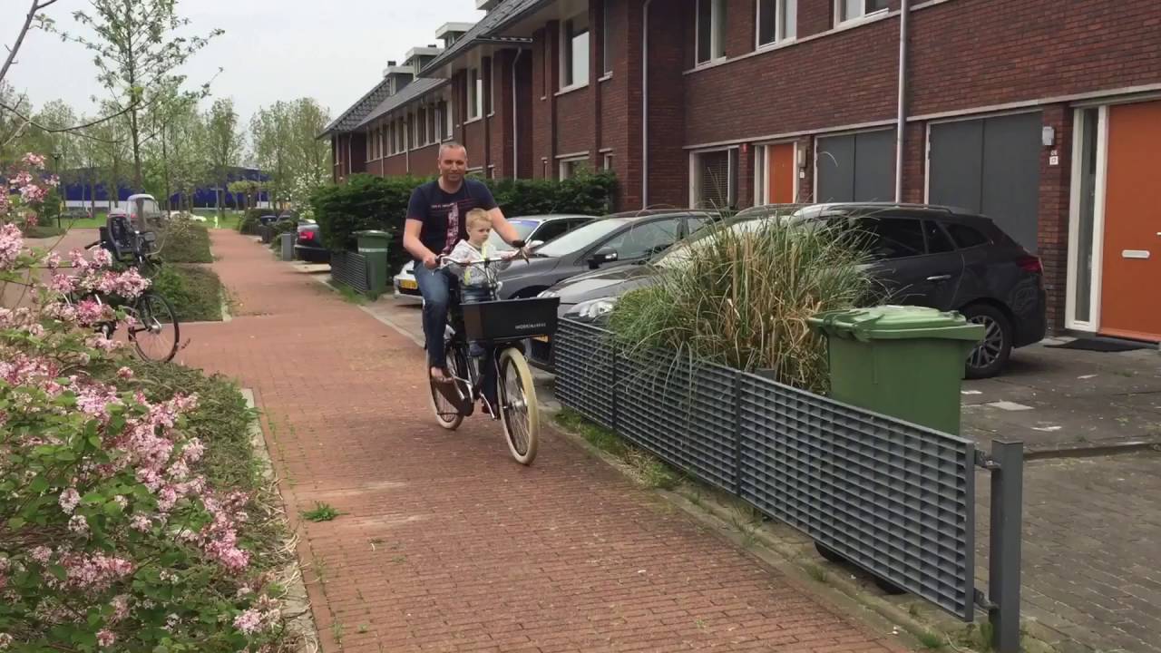 WorkCycles FR8 child seat - 1st test ride