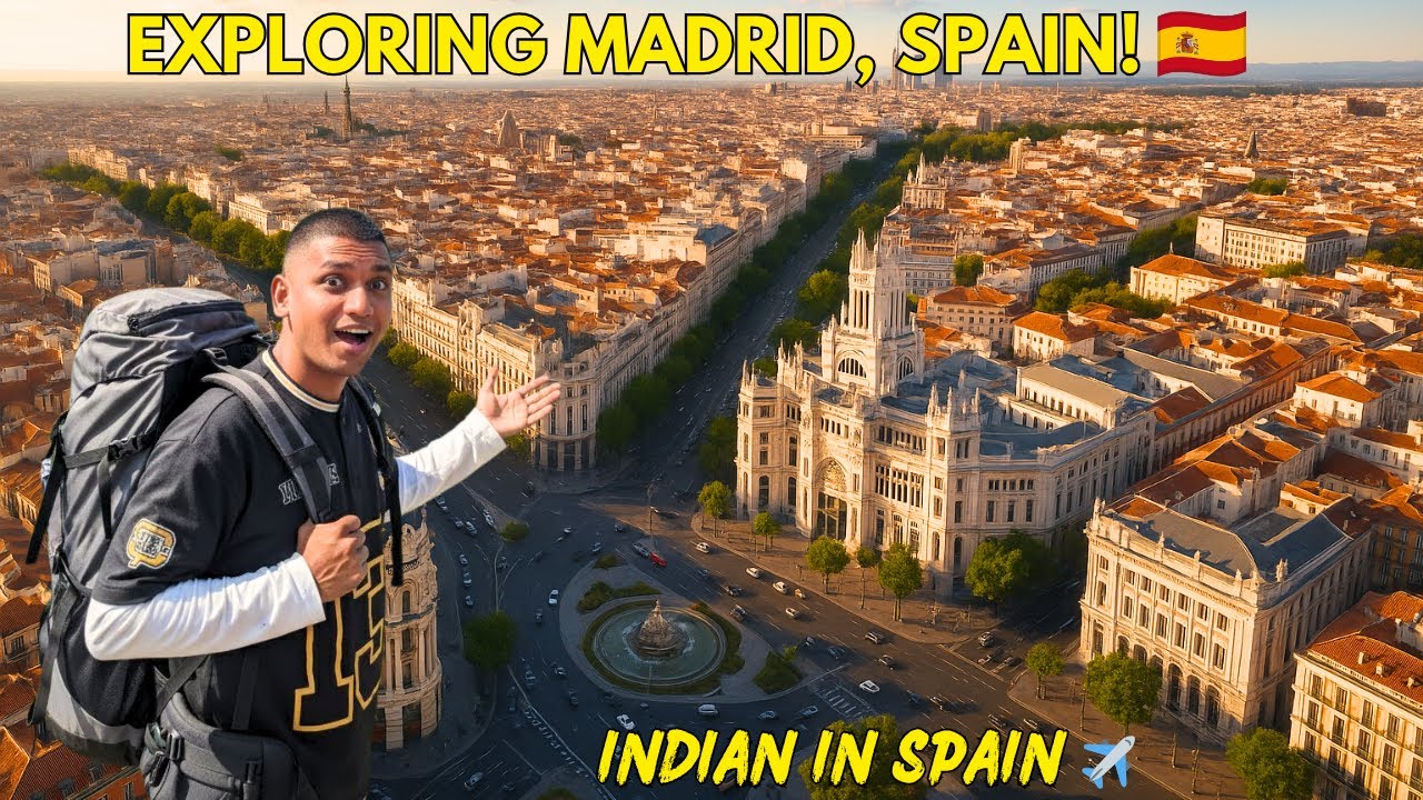 MADRID in 1 Day 🇪🇸 | City Guide, Food, Transport & Top Attractions (Budget Travel Vlog)