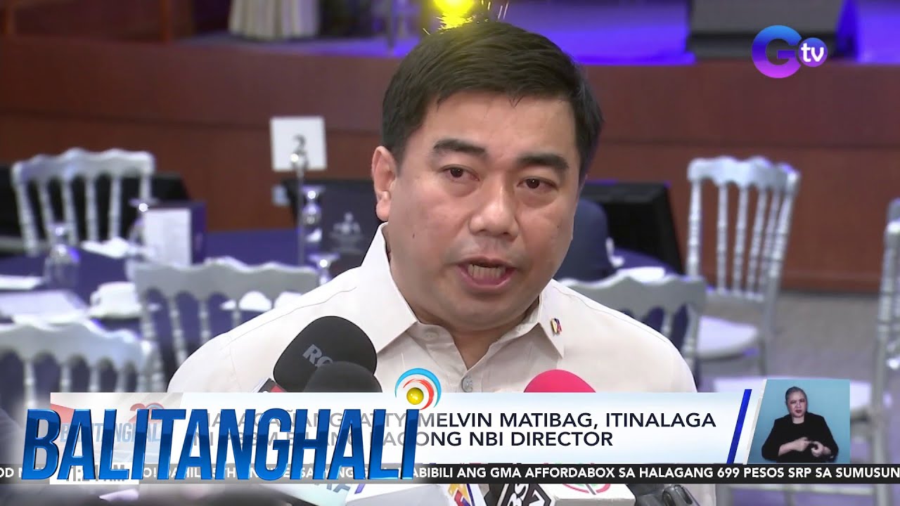 Malaca&ntilde;ang - Atty. Melvin Matibag, itinalaga ni PBBM bilang bagong NBI Director | Balitanghali