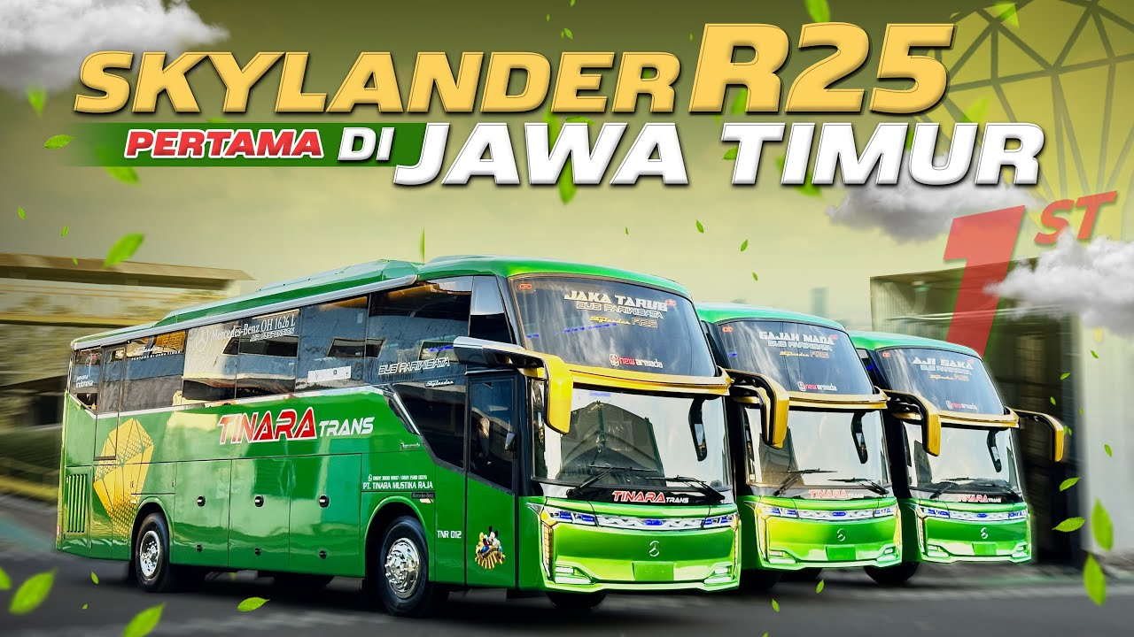 GEBRAKAN BARU BUS PARIWISATA TINARA TRANS‼️New Armada Skylander R25 