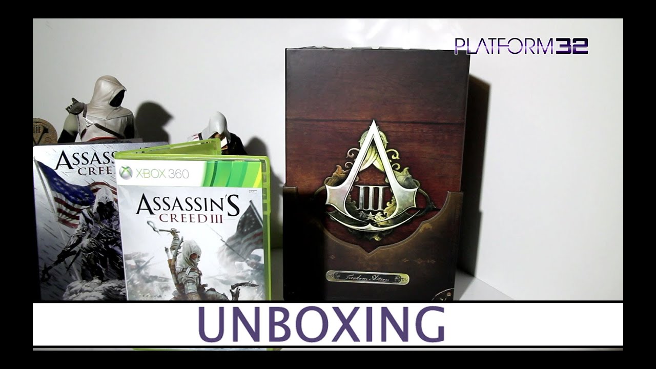 Assassin's Creed 3 Freedom Edition - Unboxing - Platform32