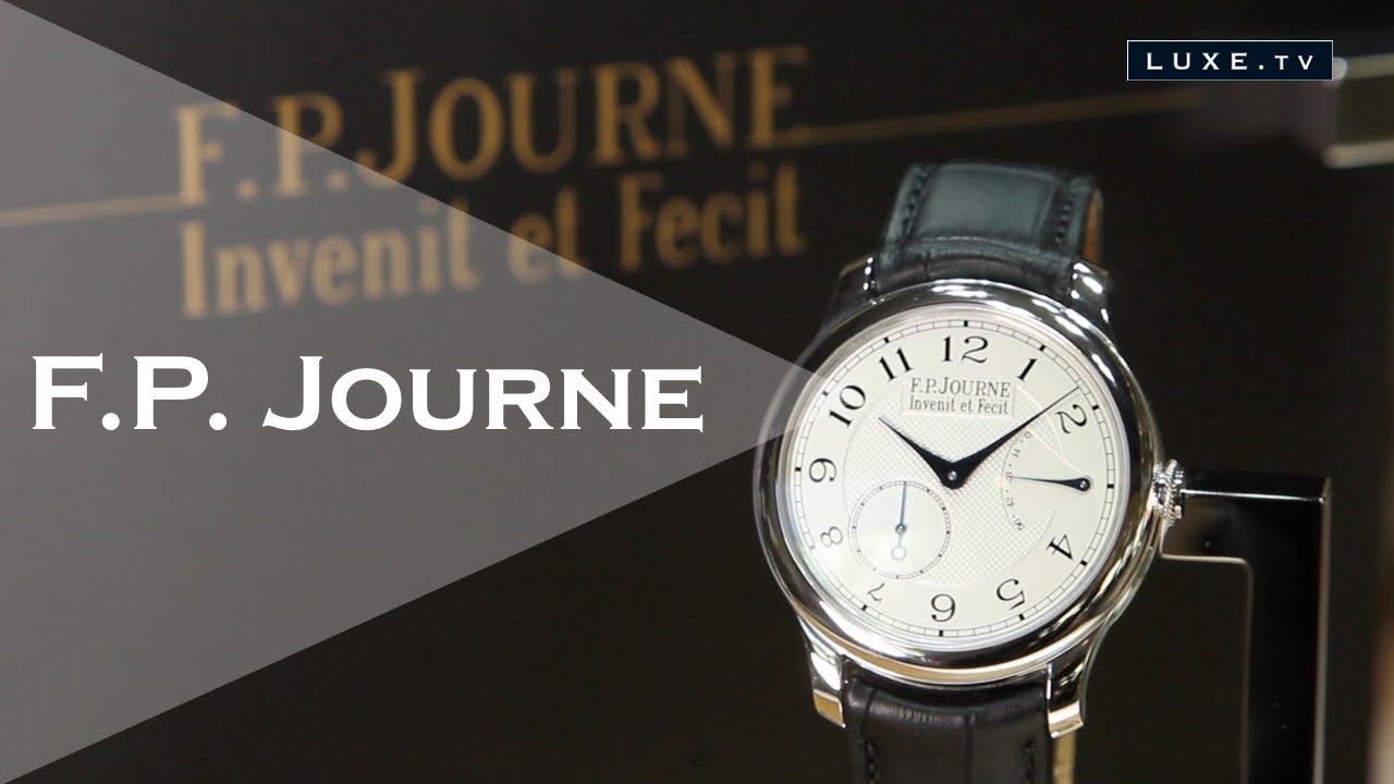 F.P Journe, une histoire de garde-temps, de passion et de savoir-faire.