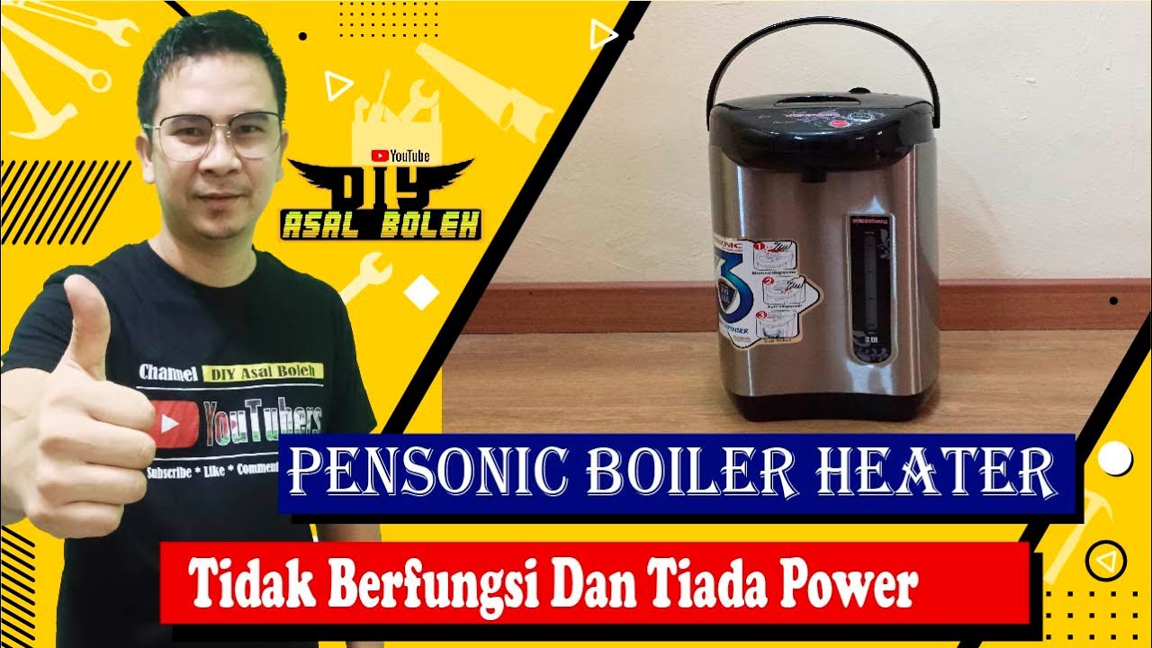 Pensonic Termo Flaks and Water Heater Tiada Power