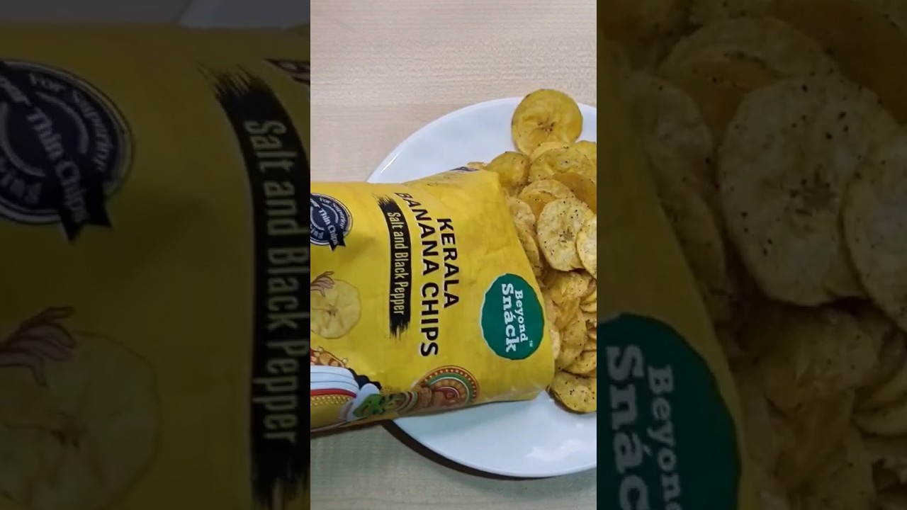 Beyond Snack Kerala Banana Chips Salt & Black Pepper Flavour | Dr. Jackfruit India Pvt. Ltd. | Snack