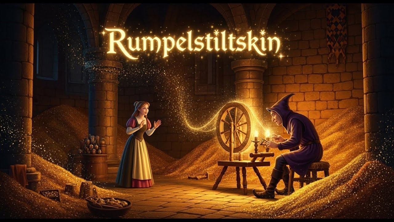 Rumpelstiltskin The Imp Who Spun Gold and the Name That Broke the Spell | StarlightTales| Fairytales