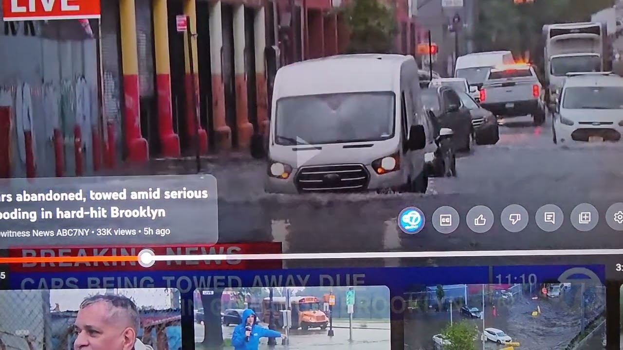 Flooding in NYC causes more problems for the early commute...#nyc #floods
