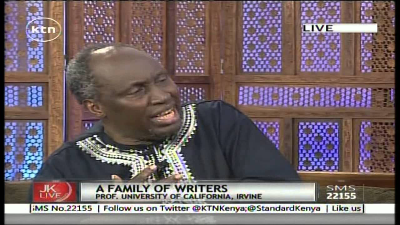 Jeff Koinange Live with renown author Prof. Ngugi  wa Thiong'o part1