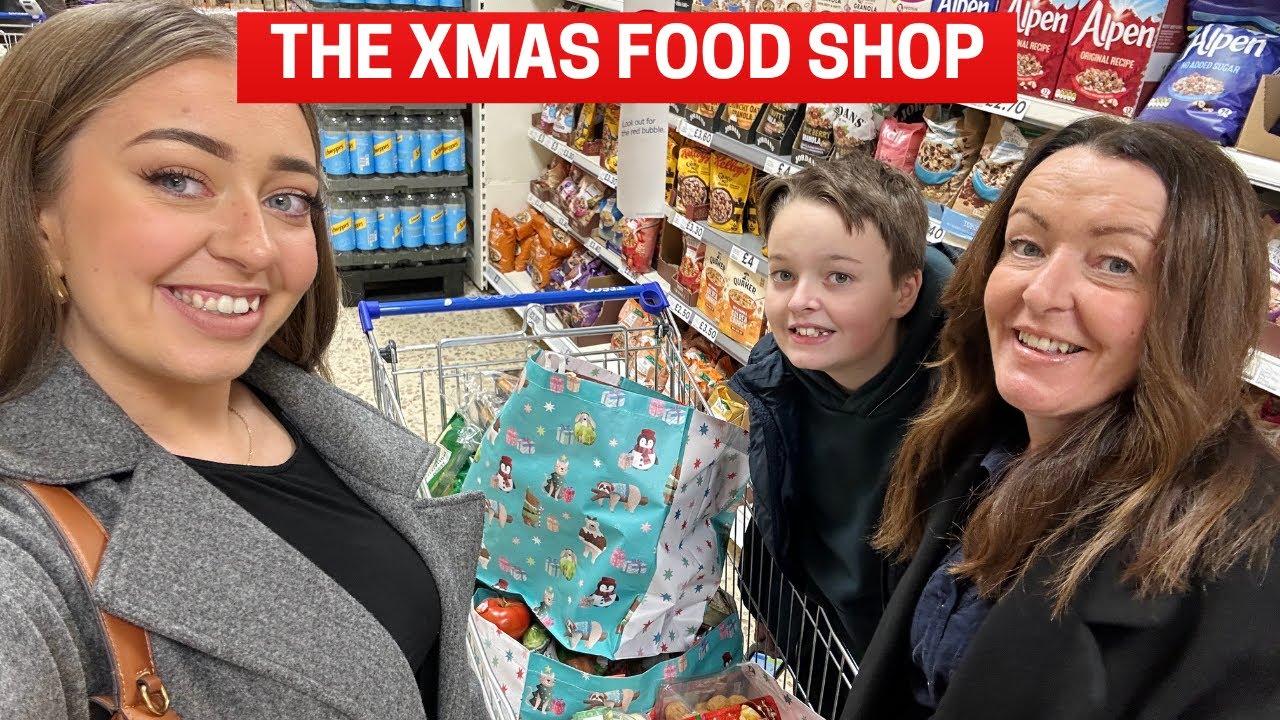 THE CHRISTMAS FOOD SHOP & HAUL