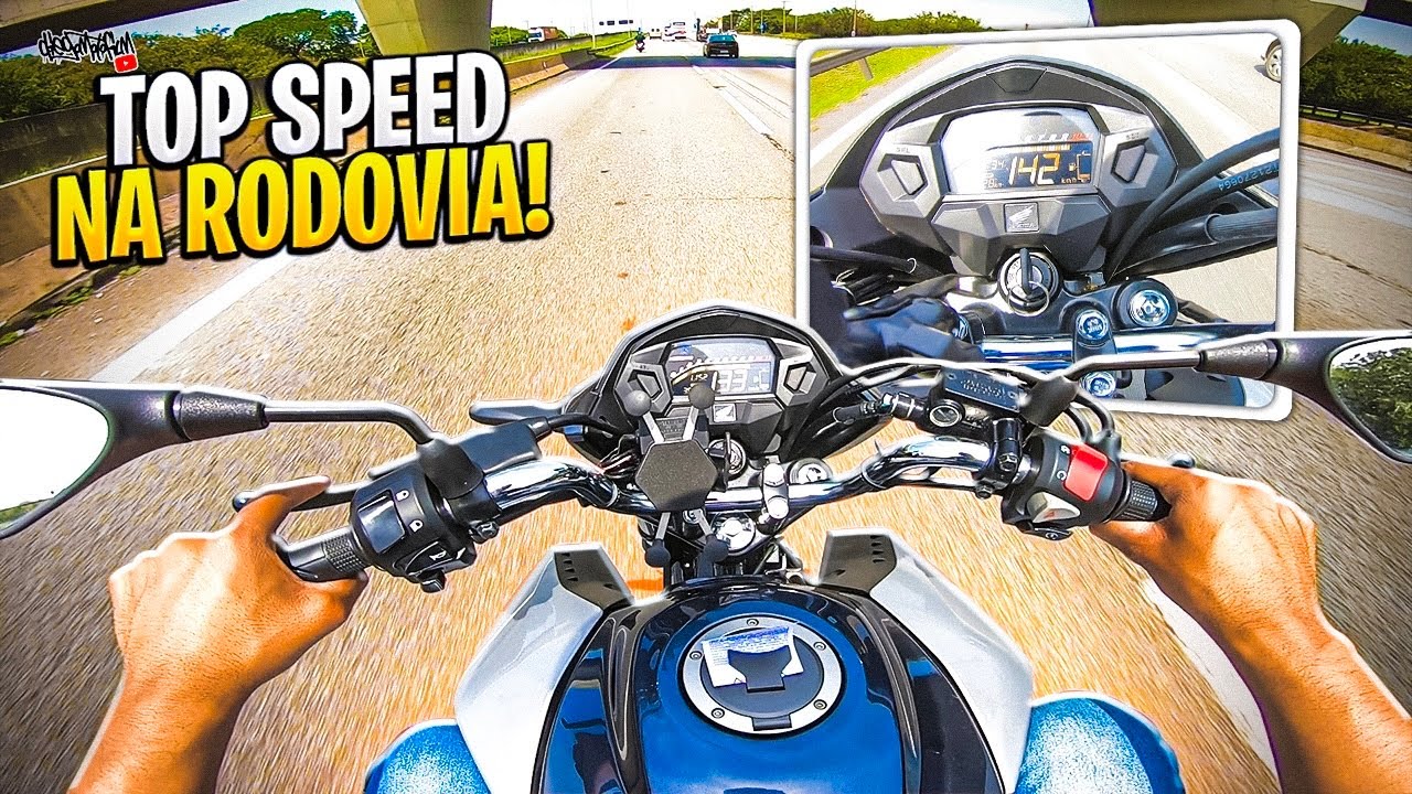 TOP SPEED TITAN 160 2022 NA RODOVIA