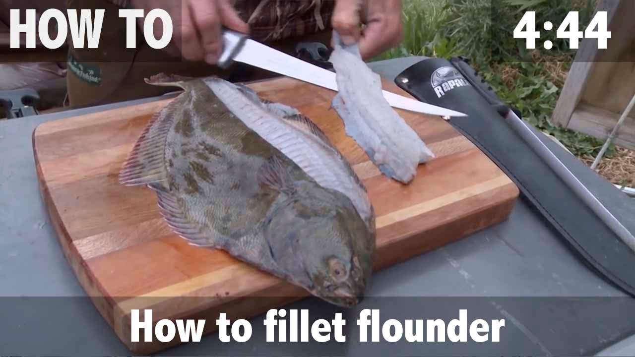 HOW TO FILLET FLOUNDER