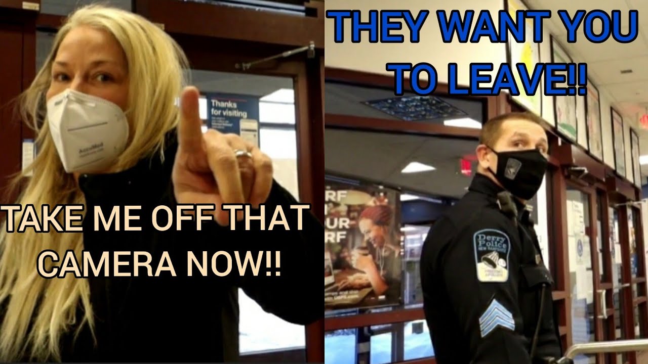 KRAZY KAREN AT DERRY, NH POST OFFICE/PD WANTS ME TO LEAVE