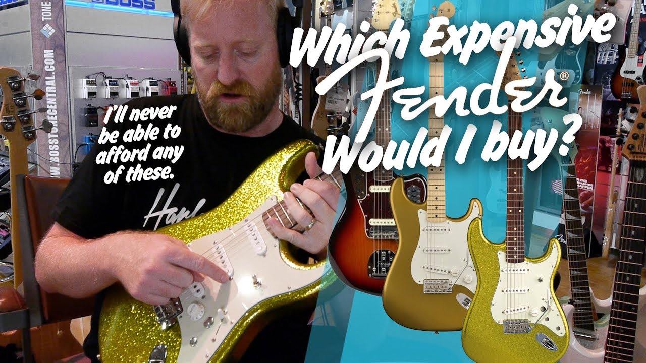 3 Fender Guitars I want but CANT afford - Jaguar / Strat / Dick Dale Custom Shop