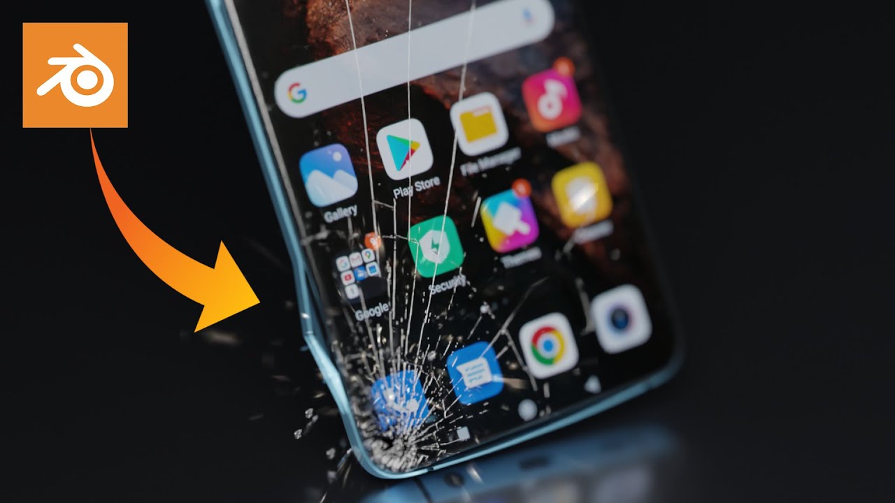 Blender: Phone Smash Animation | Tutorial
